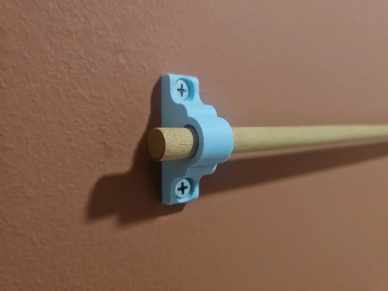 12 mm pole wall holder