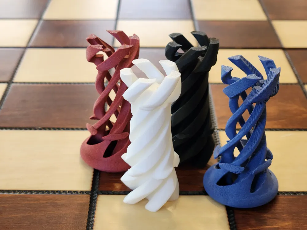 Chess Rook Imposible Passthrough by MR. Printer MakerWorld: Download ...