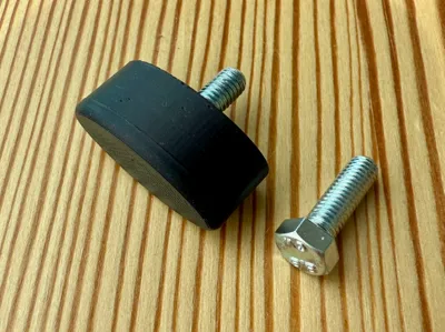 Wing Screw M5 - Printed-in Hex Screw