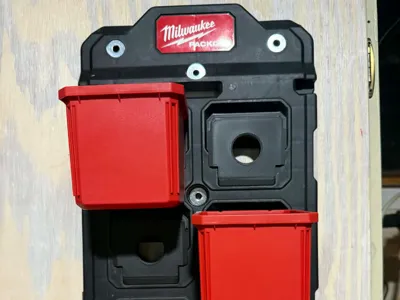 Milwaukee Bin holder for Packout Wall Mount 