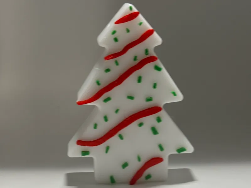 Christmas Cake Ornament