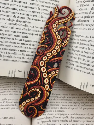 Accesorio de lectura: Octopus Bookmark Tentacle Book Marker Book Decor — vista de referencia 2