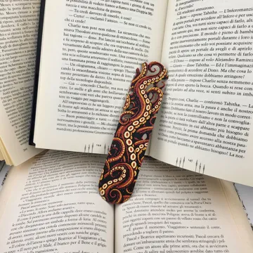 Accesorio de lectura: Octopus Bookmark Tentacle Book Marker Book Decor — vista de referencia 5
