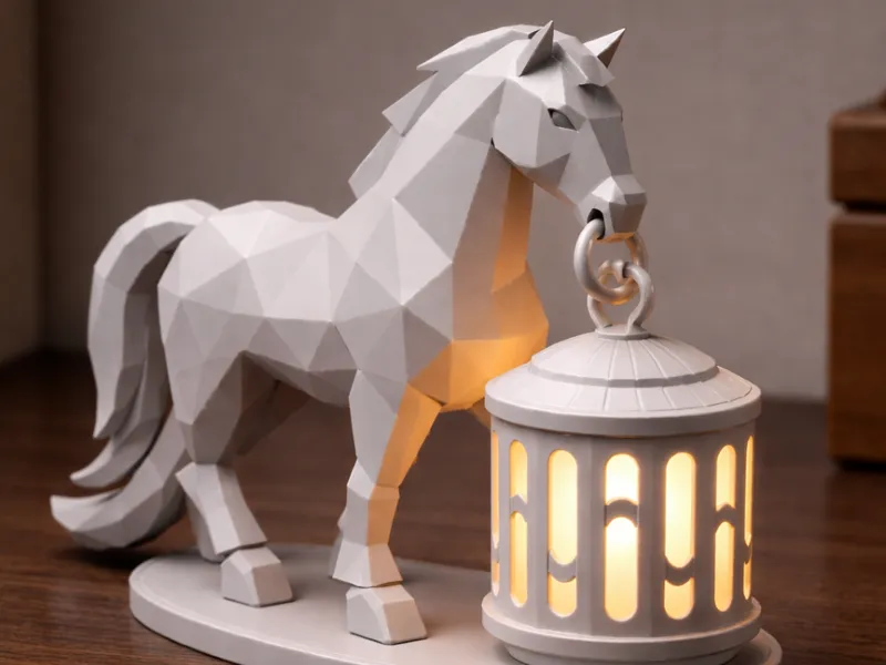 Horse Lamp