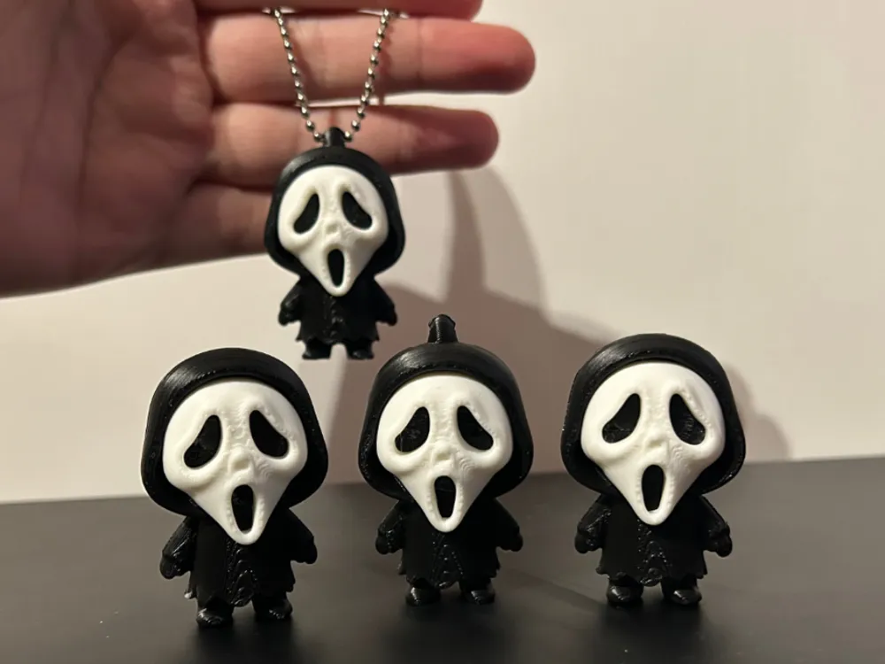 Mini Ghostface - No AMS - toy/keychain - Free 3D Print Model