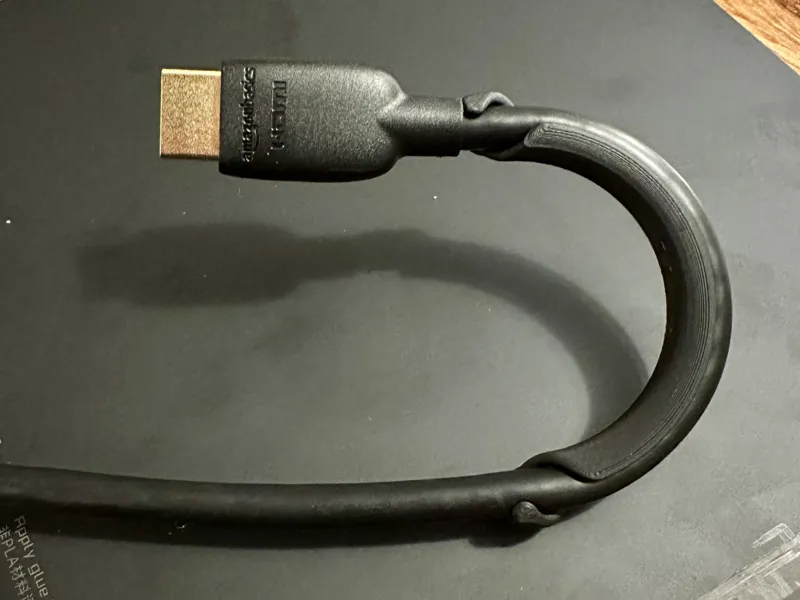 180-degree cable bender / strain relief, any size