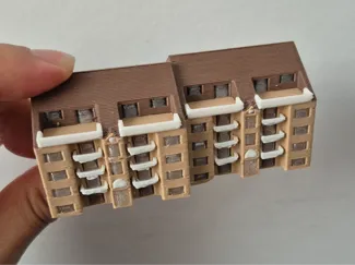 16-plex apartment multifamily building property