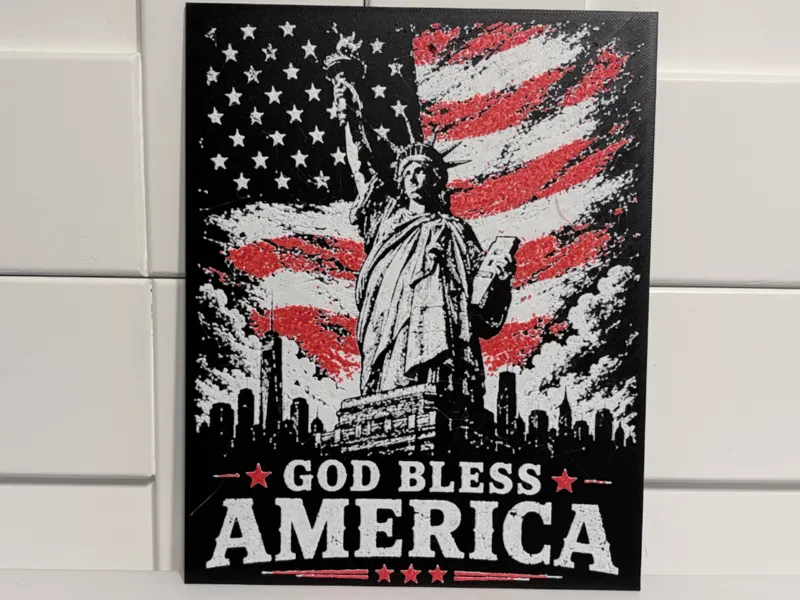 God Bless America – Statue of Liberty