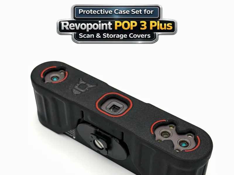 Protective Case Set for Revopoint POP 3 Plus
