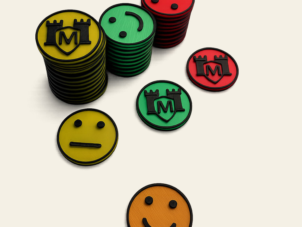 Simple Token Set for Democratic Voting