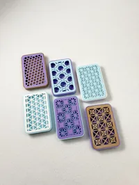 Set of 6 Soap dishes