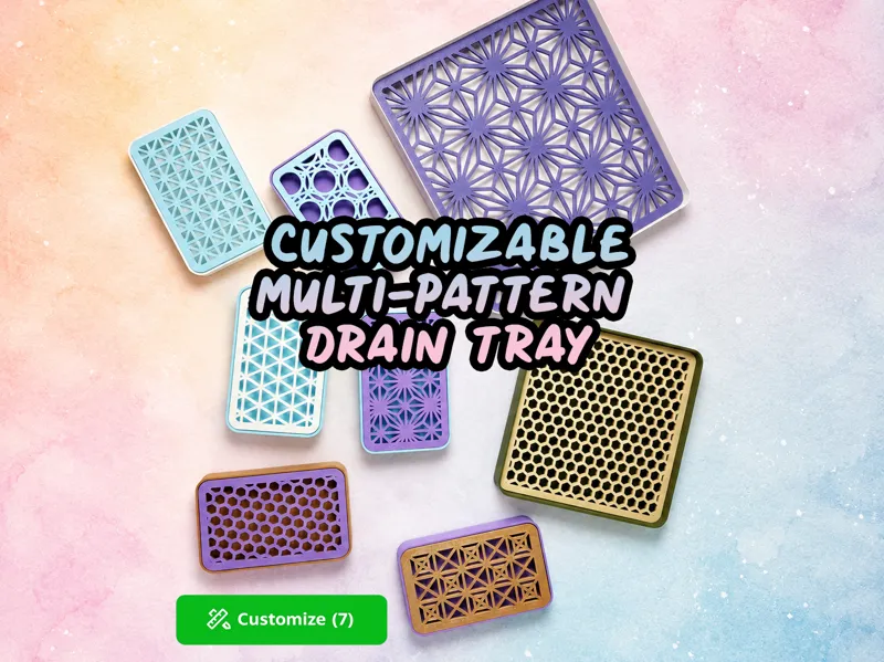 Customizable Drain Tray