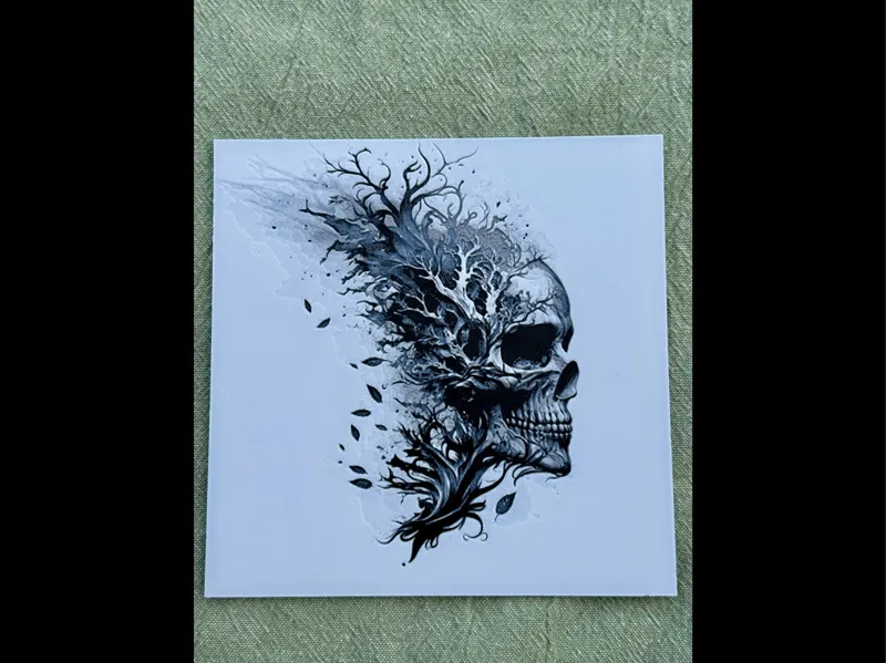 Skull Tree Hueforge