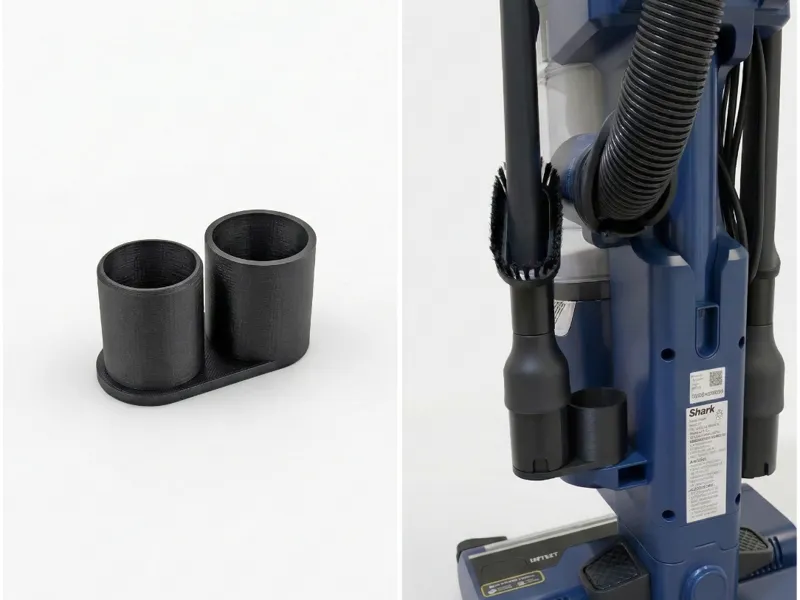 Upright Shark Vacuum Tool Holder Improvement