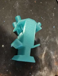 PETG 0.12mm layer, 2 walls, 25% infill