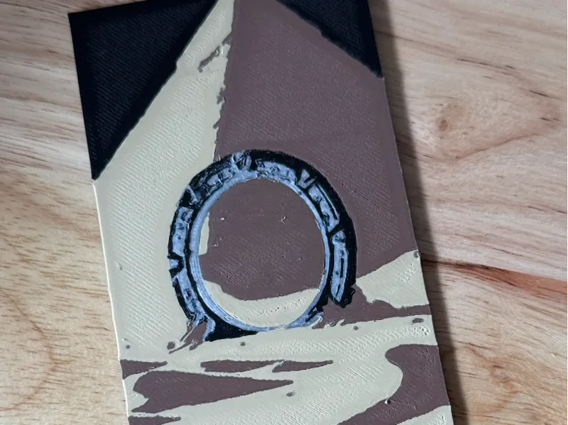 Stargate Desert Bookmark