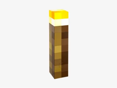 Minecraft Torch With AMS