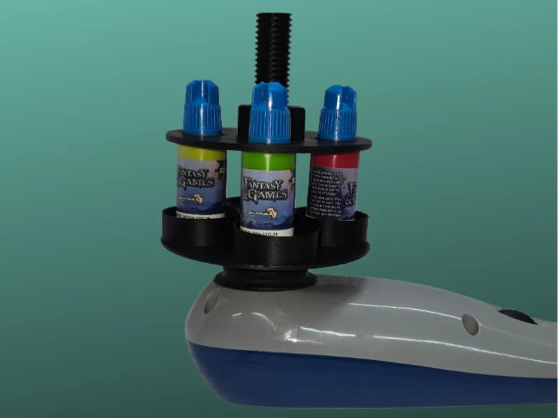Percussive Model Paint Mixer