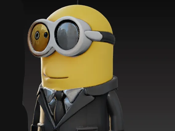 Minion Agent: The Mysterious Defender by Neoflix3d - MakerWorld