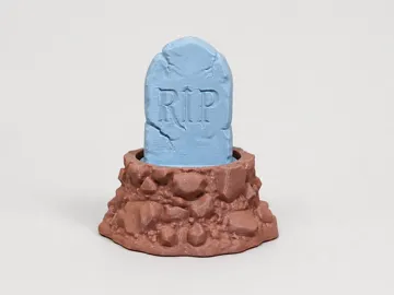 Objeto manipulable: Tombstone Clicker — vista de referencia 3