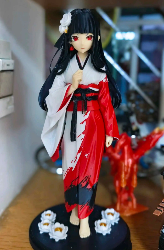 Miniatura 3 do modelo 3D 《地狱少女》阎魔爱 站姿 手办 高24cm 多色打印 AMS 已分件 易上色