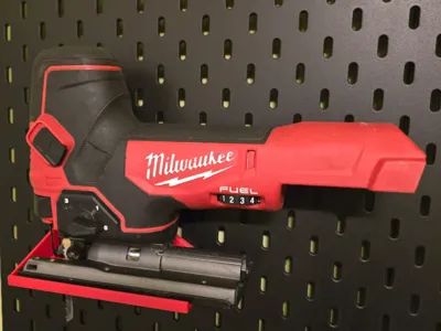 IKEA Skadis Holder For Milwaukee M18 Jigsaw