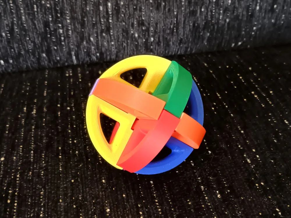 Puzzle Ball - Free 3D Print Model - MakerWorld