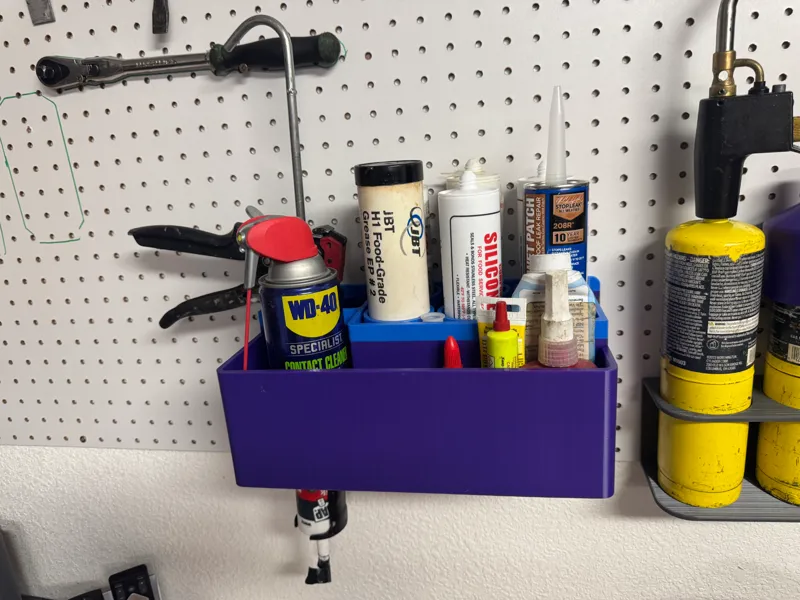 Wall Mount Caulking Tube Holder