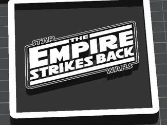 Star Wars | Empire Strikes Back Logo / Sign 
