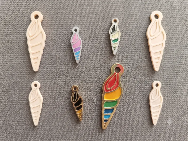 Colgantes Marinos para Pintar | Joyería DIY