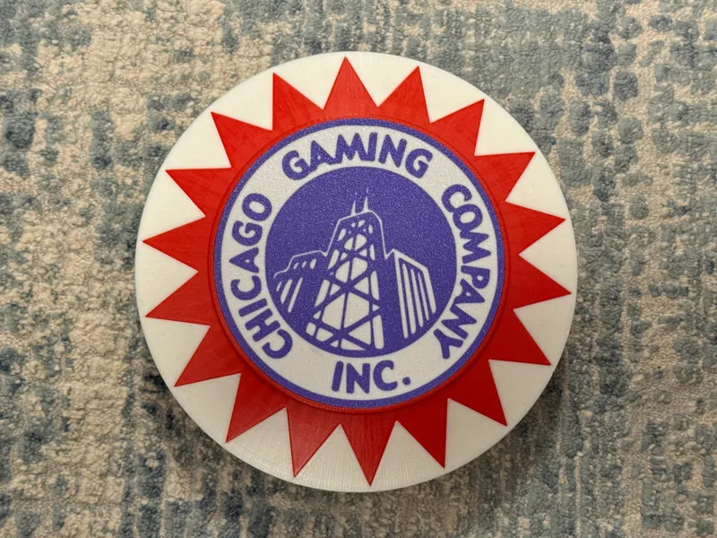 Chicago Gaming Company Pop Bumper Lightbox / Lamp