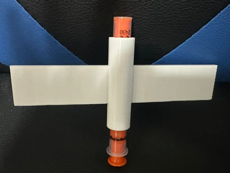 Nurofen syringe airplane