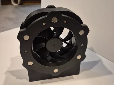 Bambulab P2S Exhaust Kit Adapter to Magnetic Systems