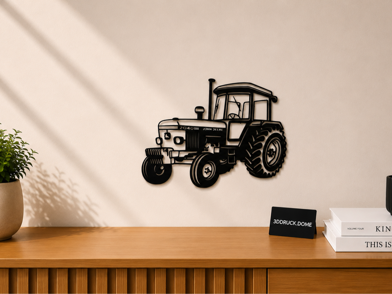 John Deere 2040 Traktor Silhouette