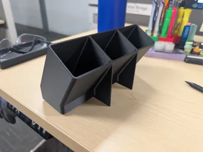 Marker Pen Pencil Generic 3 Divider Holder