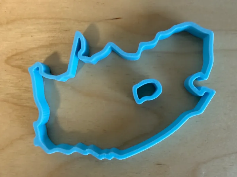 South Africa country outline