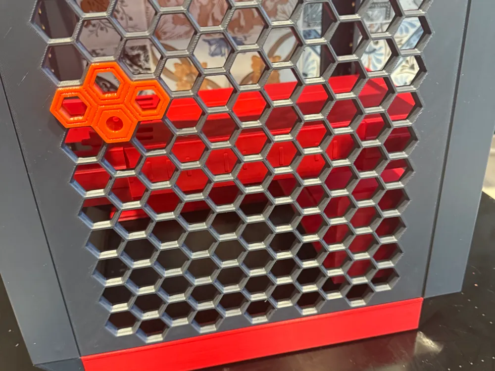 lab rax honeycomb storage wall panels (custom) - Free 3D Print Model ...