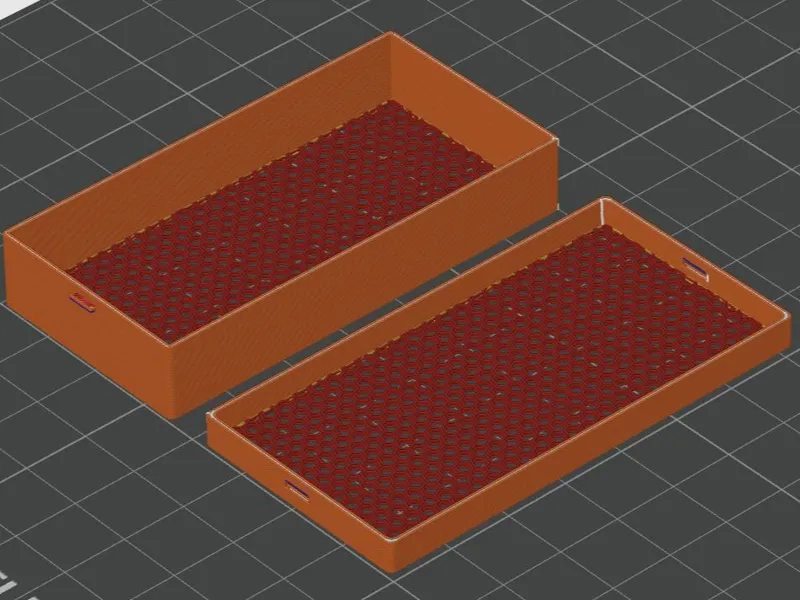 使用修改器制作的小尺寸硅胶干燥剂盒子(3.5cm * 7cm *1.8cm）