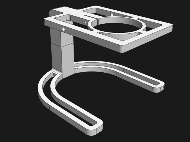 Soldering magnifier stand for led strip