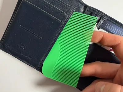 comb for wallet