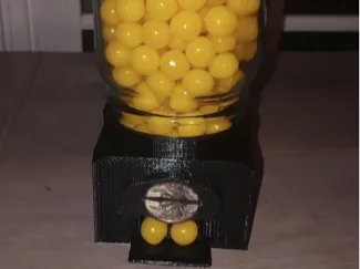 Mason Jar Candy Dispenser (Minimal Filament)