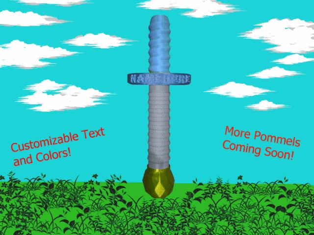 Pool Noodle Sword - English Style