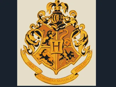 Harry Potter Hogwarts School Crest Hueforge