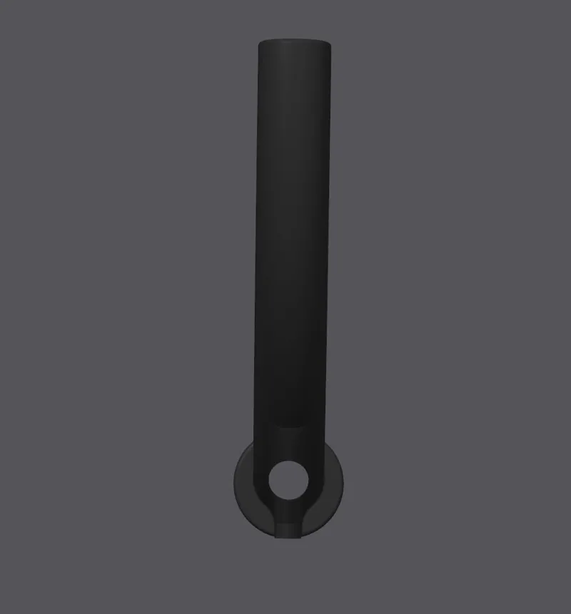 X1/P1 PTFE Tube Guide (w/ declog hole)