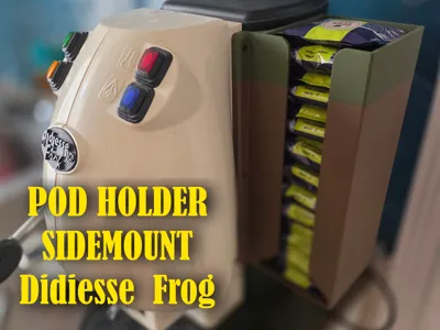 Diesse Frog Side Pod Holder 87x87mm