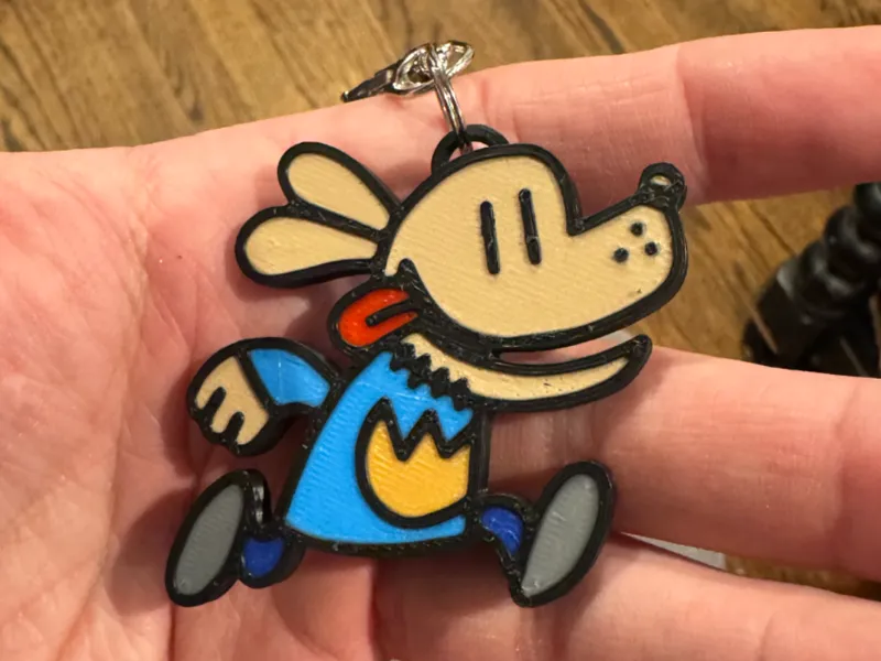 Dogman Keychain