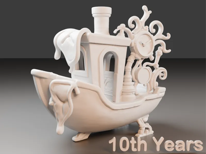 Time Travel Benchy