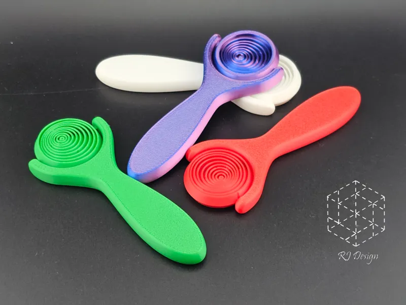 Concentric Fidget with Handle