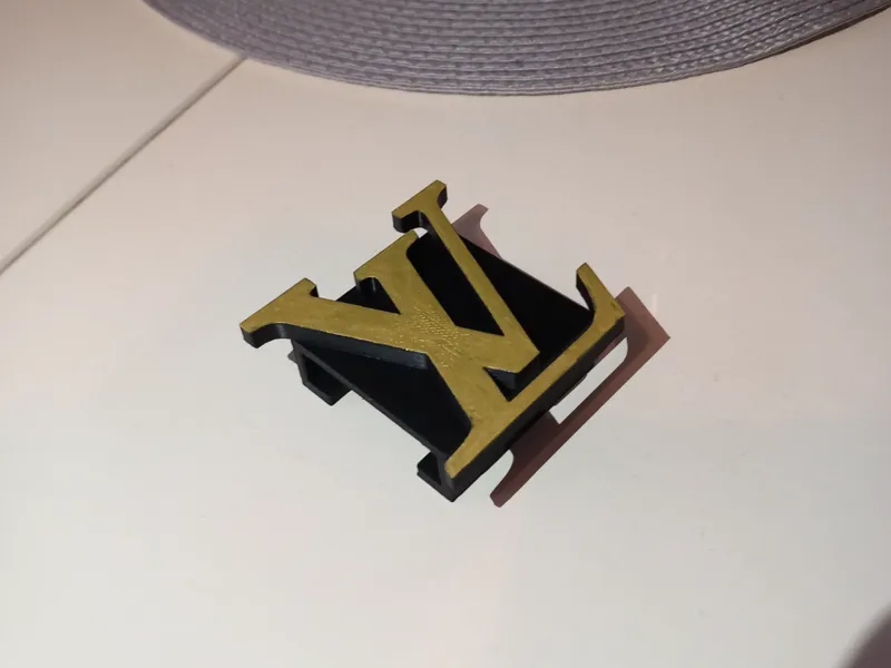 LV logo for belt