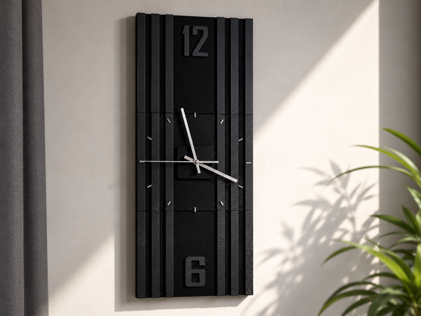 CLCK 01 - Modern Two-Tone Clock (Modular Design)